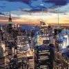 New York Night View Cities Paint By Numbers