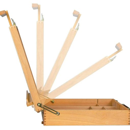 Adjustable Wooden Easel For Paintings