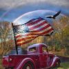 America Flag Car Paint By Numbers