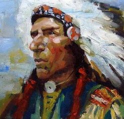 American Indian Paint By Numbers