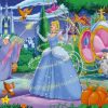 Cinderella Cartoon and Animation Paint By Numbers
