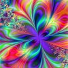 Beautiful Color Fractals Abstract & Mandala Paint By Numbers