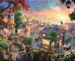 Fantasy City Paint By Numbers