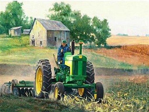 Farmer Paint By Numbers