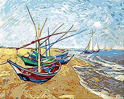 Saintes Maries Paint By Numbers
