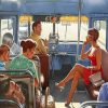 All Eyes in The Bus on Her People Paint By Numbers