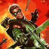 Green Arrow paint by numbers