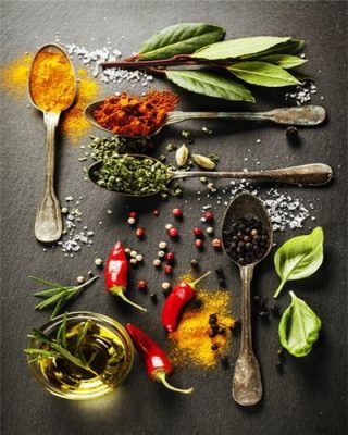 Herbs Spices Paint By Numbers