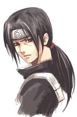 Itachi Uchiha Long Hair paint by numbers