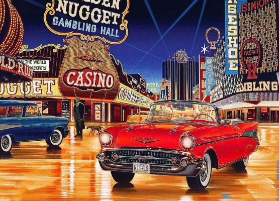 Masterpieces Car at Las Vegas Cities Paint By Numbers