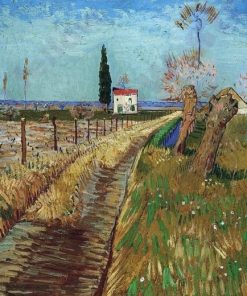 Path and Pollard Trees Van Gogh paint by numbers