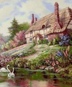 Countryside House Paint By Numbers