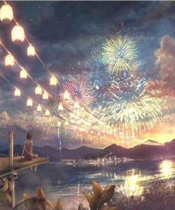 Fireworks Nights Paint By Numbers