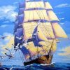 Sailing Ship Paint By Numbers