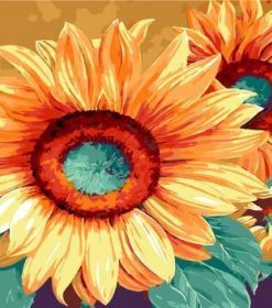 Sunflowers Paint By Numbers