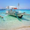 Boat In Filippines Boracay Seascape Paint By Numbers