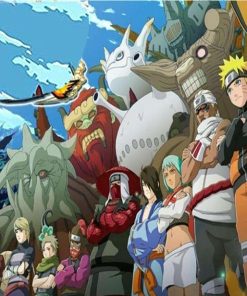 Jinchuriki Naruto Paint By Numbers