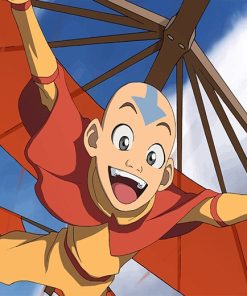 Happy Aang Paint By Numbers