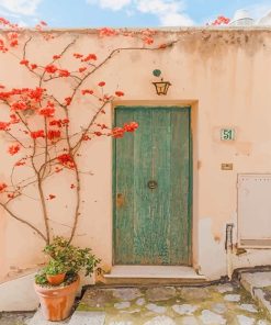 Amalfi Door Paint By Numbers