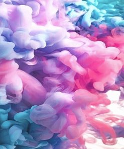 Colorful Smoke Paint By Numbers