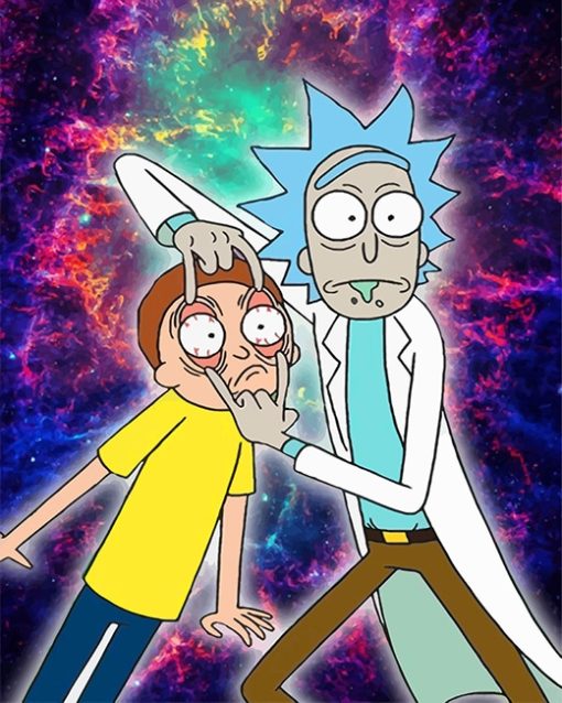 Crazy Rick Paint By Numbers