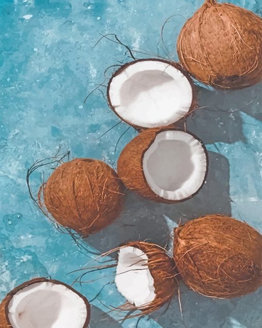 Fresh Coconut Paint By Numbers