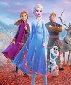 Frozen Animation Paint By Numbers