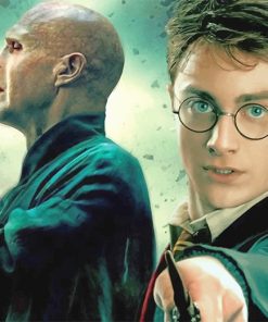 Harry Potter and Voldemort Paint By Numbers