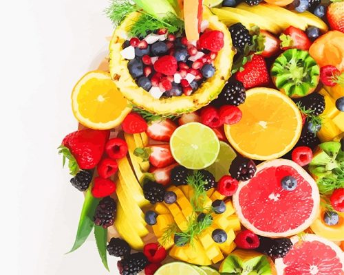 Healthy Fruits Paint By Numbers