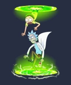 Morty Cartoon Paint By Numbers