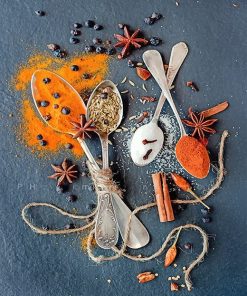 Spices Paint By Numbers