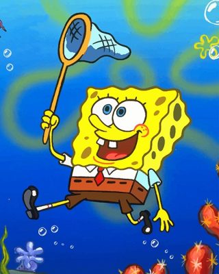 Spongebob Squarepants Paint By Numbers