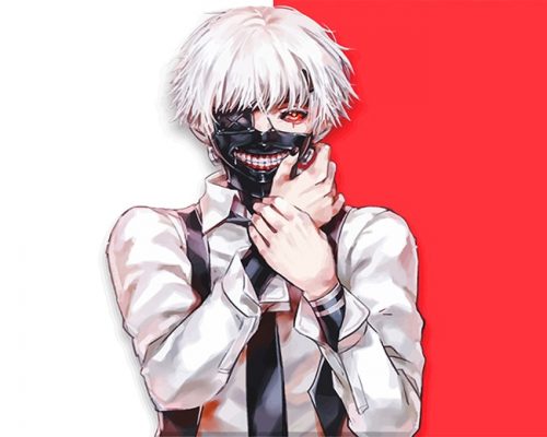 Kaneki Ken Paint By Numbers