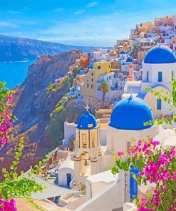 Thira Santorini Paint By Numbers