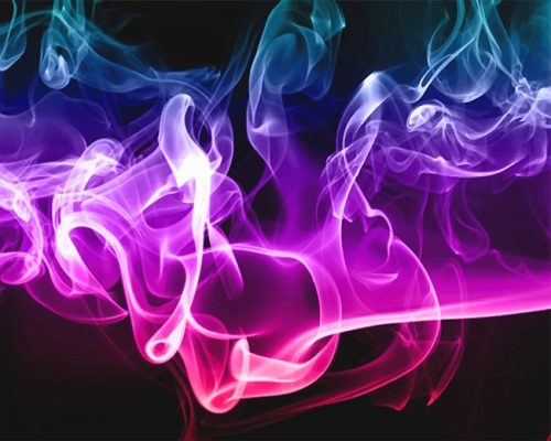 Abstract Smoke Paint By Numbers