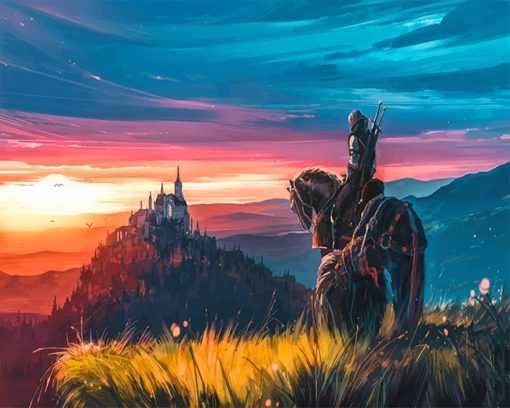 The Witcher Paint By Numbers