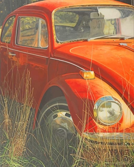 Antique Car Paint By Numbers