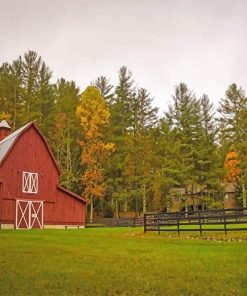 Beautiful Farm Paint By Numbers