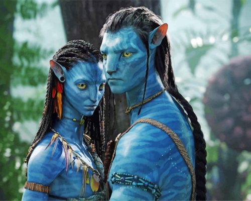 Jake And Neytiri Paint By Numbers