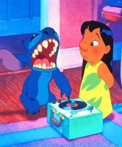 Lilo And Stitch Paint By Numbers