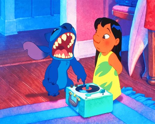 Lilo And Stitch Paint By Numbers