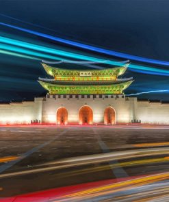 Gwanghwamun Gate Paint By Numbers