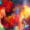 Colorful Nebula Paint By Numbers