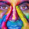 Aesthetic Colorful Woman Paint By Numbers