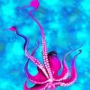 Aesthetic Pink Octopus Paint By Numbers