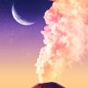 Aesthetic Volcano Art Paint By Numbers