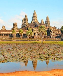 Angkor Wat Paint By Numbers