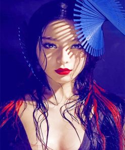 Beautiful Asian Woman Paint By Numbers