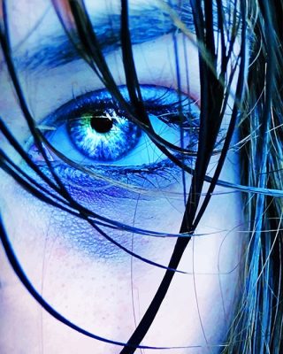 Blue Eye Art Paint By Numbers