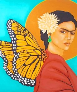 Butterfly Frida Kahlo Paint By Numbers